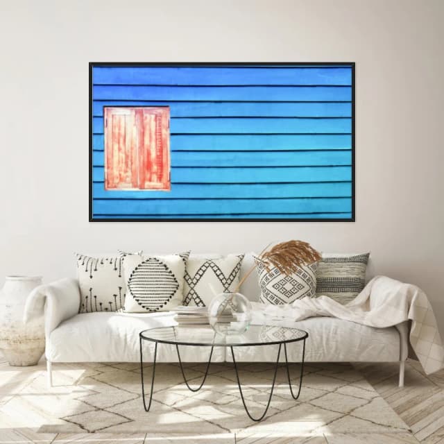 Quadro Decorativo Janela Antiga