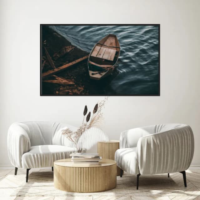Quadro Decorativo Beira De Lago