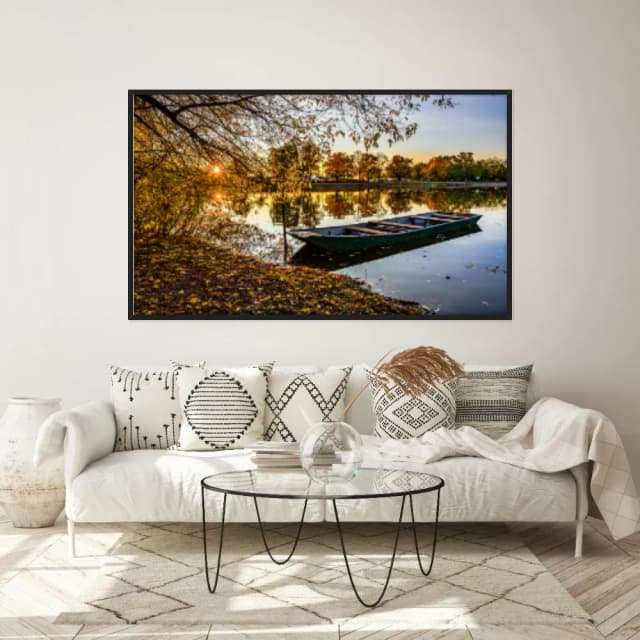 Quadro Decorativo Beira De Lago