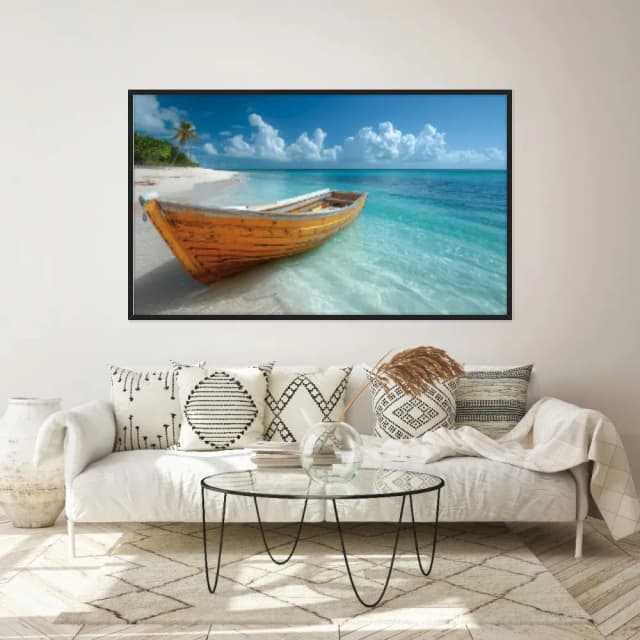 Quadro Decorativo Na Areia
