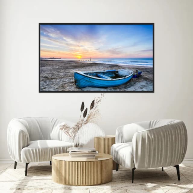 Quadro Decorativo Na Areia