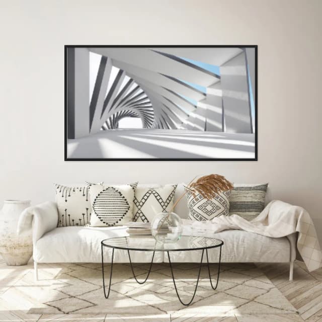 Quadro Decorativo Construção Geométrica