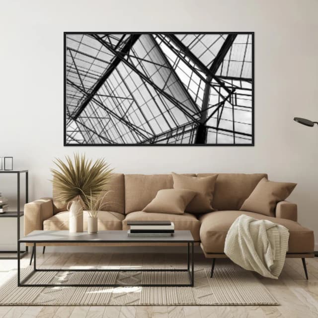 Quadro Decorativo Estrutura Metálica