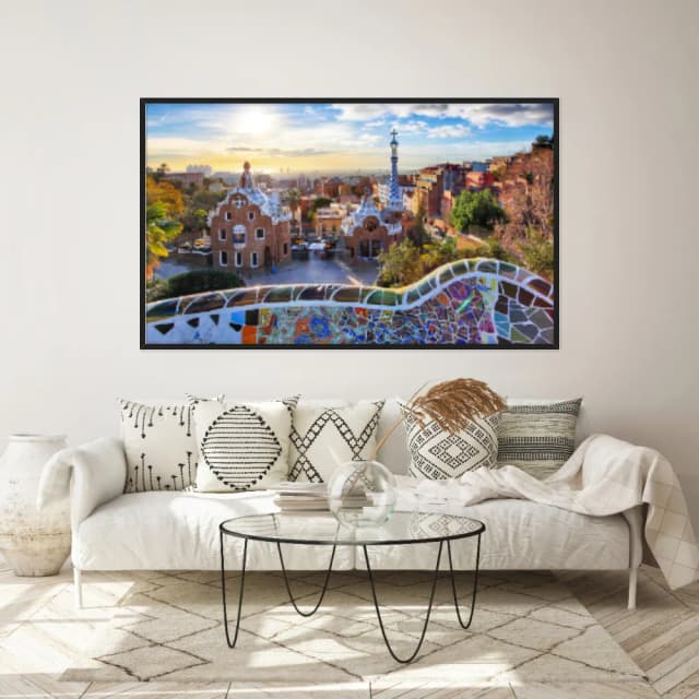 Quadro Decorativo Parque Guell Espanha