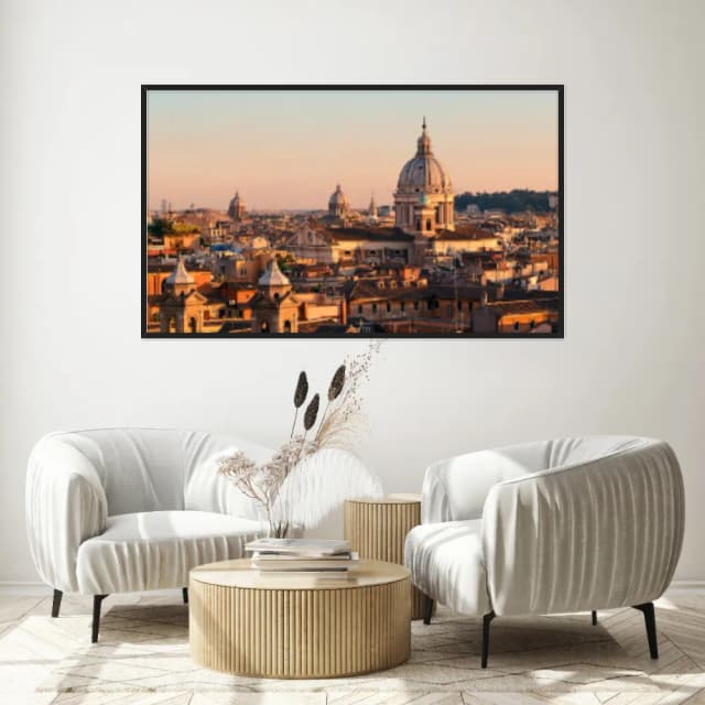 Quadro Decorativo Predio Da Roma