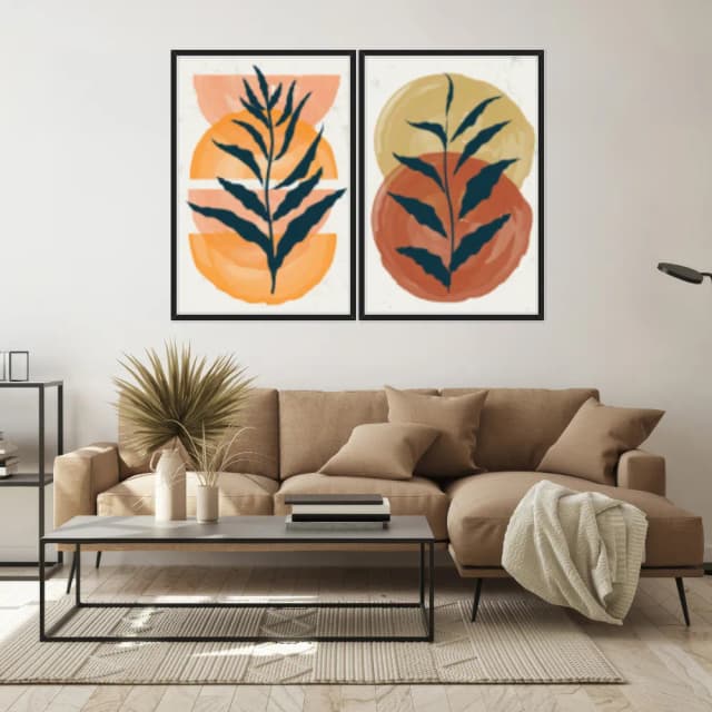 Kit Quadros Decorativos Tropical