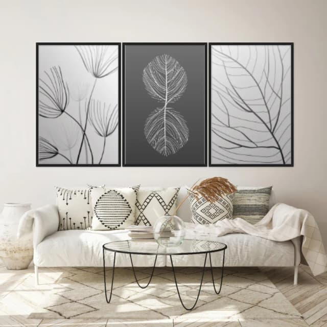 Kit Quadros Decorativos Tropical