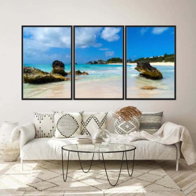 Kit Quadros Decorativos Praia