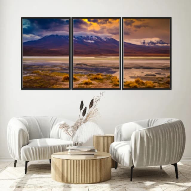 Kit Quadros Decorativos Montanha