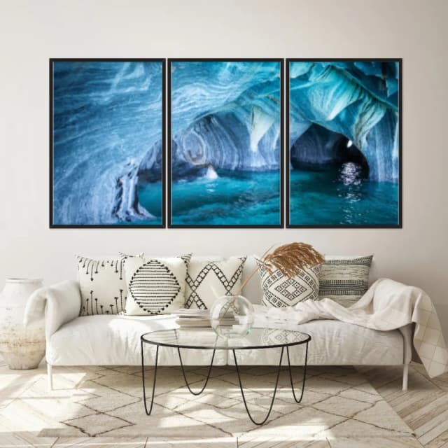 Kit Quadros Decorativos Capela De Mármore