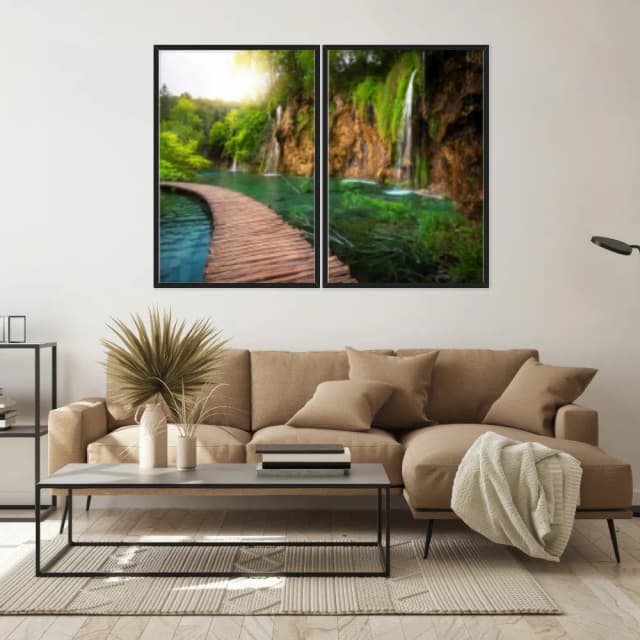 Kit Quadros Decorativos Passarela