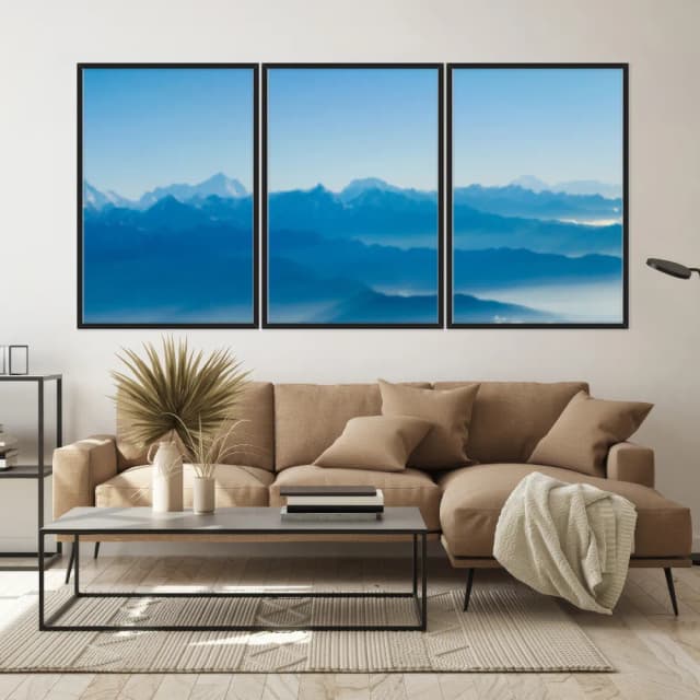 Kit Quadros Decorativos Montanha