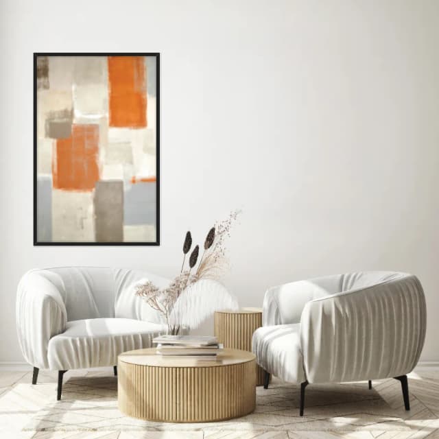 Quadro Decorativo Pintura Abstrata