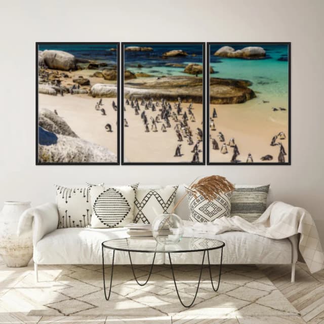 Kit Quadros Decorativos Praia