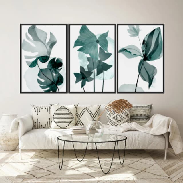 Kit Quadros Decorativos Costela De Adão