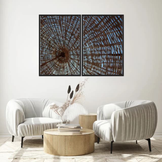 Kit Quadros Decorativos Madeira