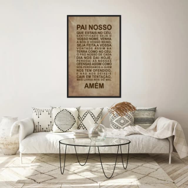 Quadro Decorativo Pai Nosso