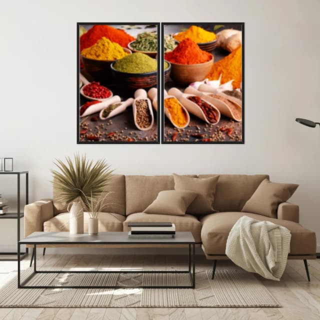 Kit Quadros Decorativos Tempero