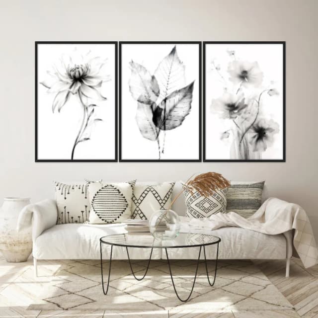 Kit Quadros Decorativos Minimalista