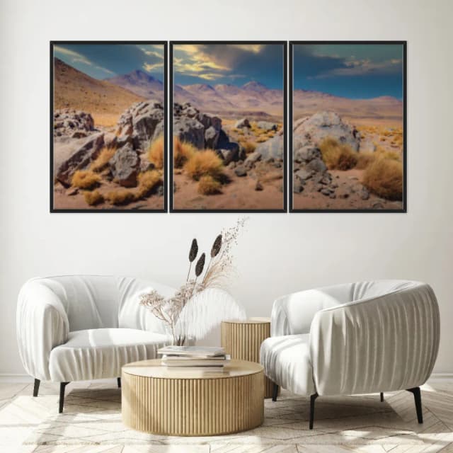 Kit Quadros Decorativos Atacama