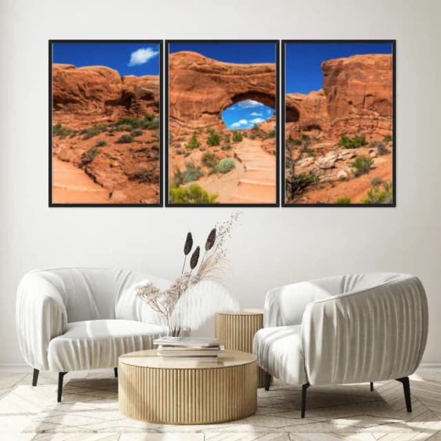 Kit Quadros Decorativos Rocha