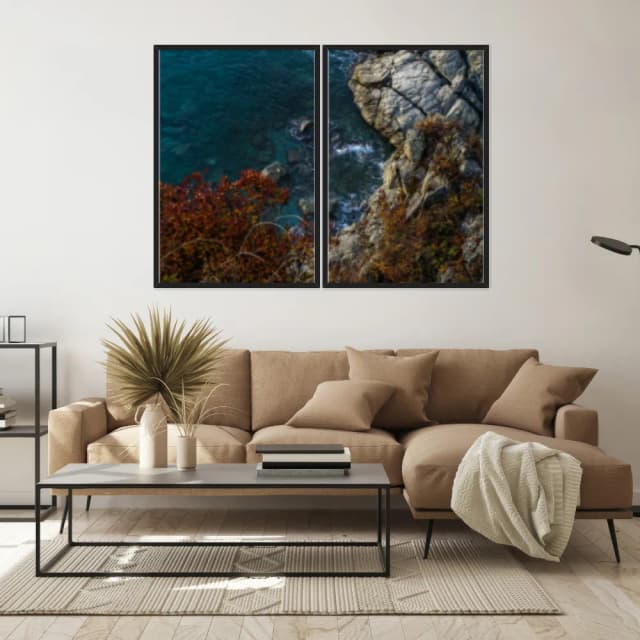 Kit Quadros Decorativos Mar