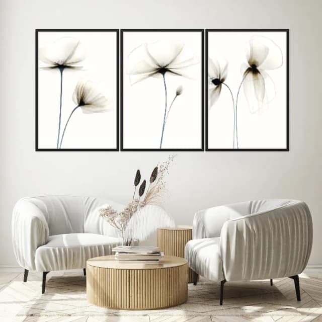 Kit Quadros Decorativos Minimalista