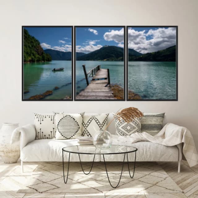 Kit Quadros Decorativos Passarela