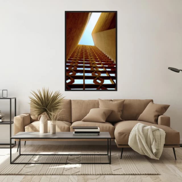 Quadro Decorativo Construção Moderna