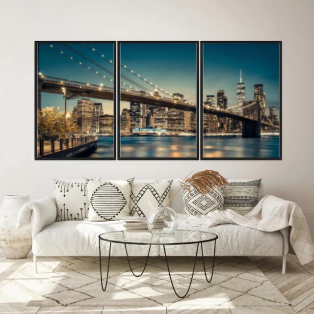 Kit Quadros Decorativos Nova York