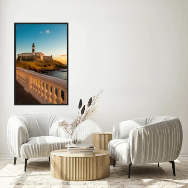 Quadro Decorativo Farol Da Barra Bahia