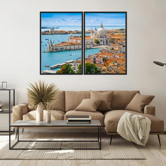 Kit Quadros Decorativos Igreja Santa Maria Veneto Italia